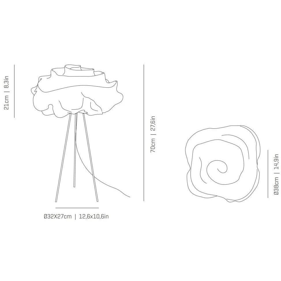 Sculptural Starry Glass Floor Lamp | Curated Statement Lighting