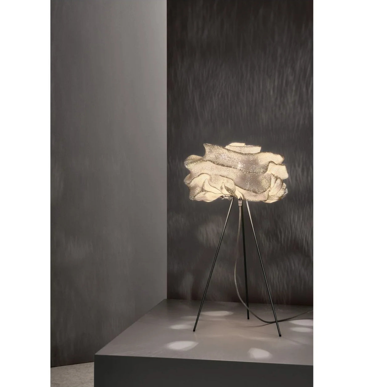 Sculptural Starry Glass Floor Lamp | Curated Statement Lighting