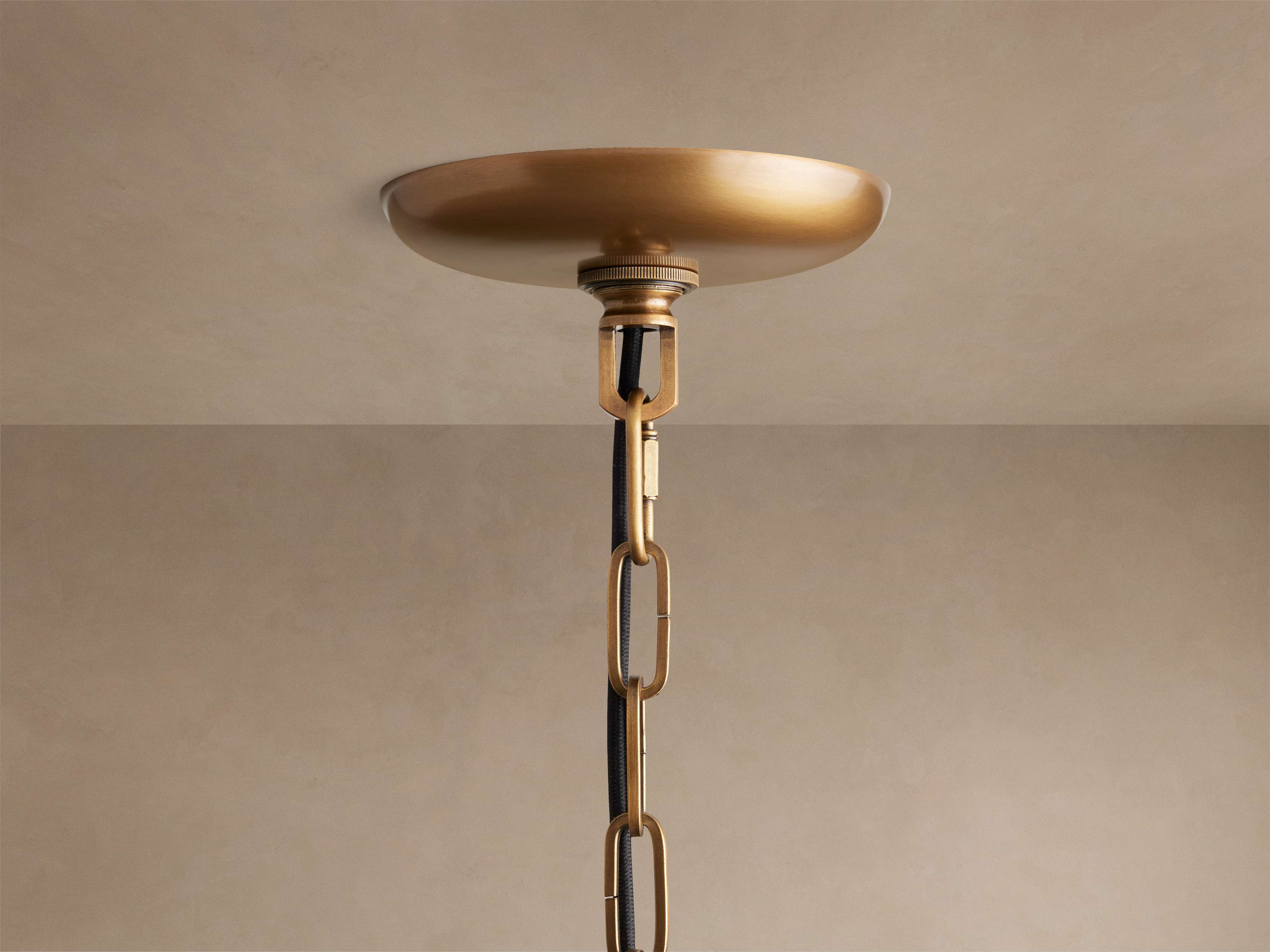 Art Deco Curved Glass Panel Pendant Light with Brass Frame Hallway Entryway or Kitchen Island Lighting Casalolalights