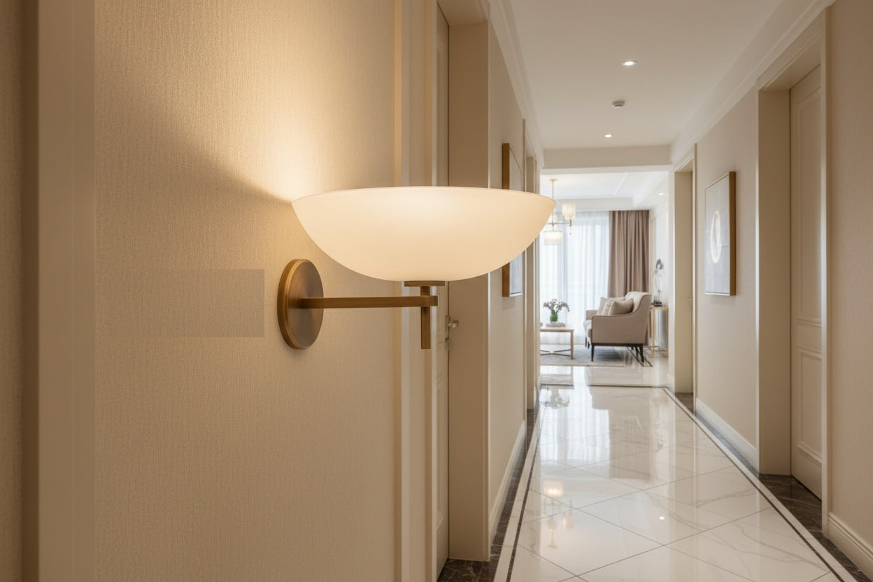 Porcelain Copper Wall Lamp | Coppa | Clipp67