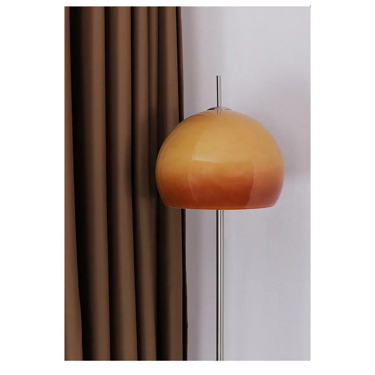 Orange Glass Floor Lamp | Stained-glass Table or Mid-century Modern Living Room & Bar Casalolalights Luxury Lamps