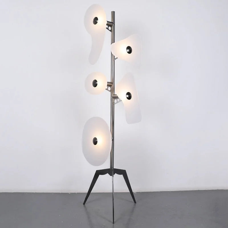 Orbital Floor Lamp 170cm | Sculptural Modern Standing Integrated Led Living Room & Reading Corner Casalolalights Luxury