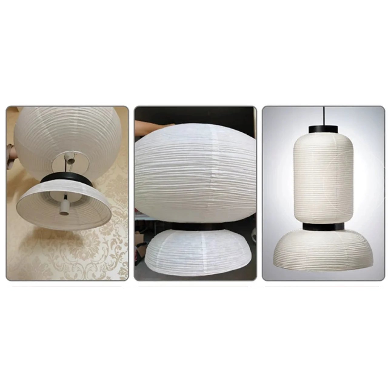 Aka-4 Paper Lantern Lamp - Minimalist Japanese Craftsmanship