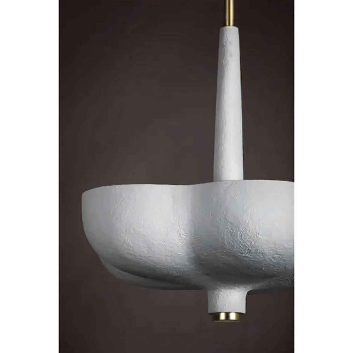 Plaster Ceiling Light | Handcrafted Matte Sculptural Chandelier 50-75cm Organic Modern Dining Casalolalights Luxury