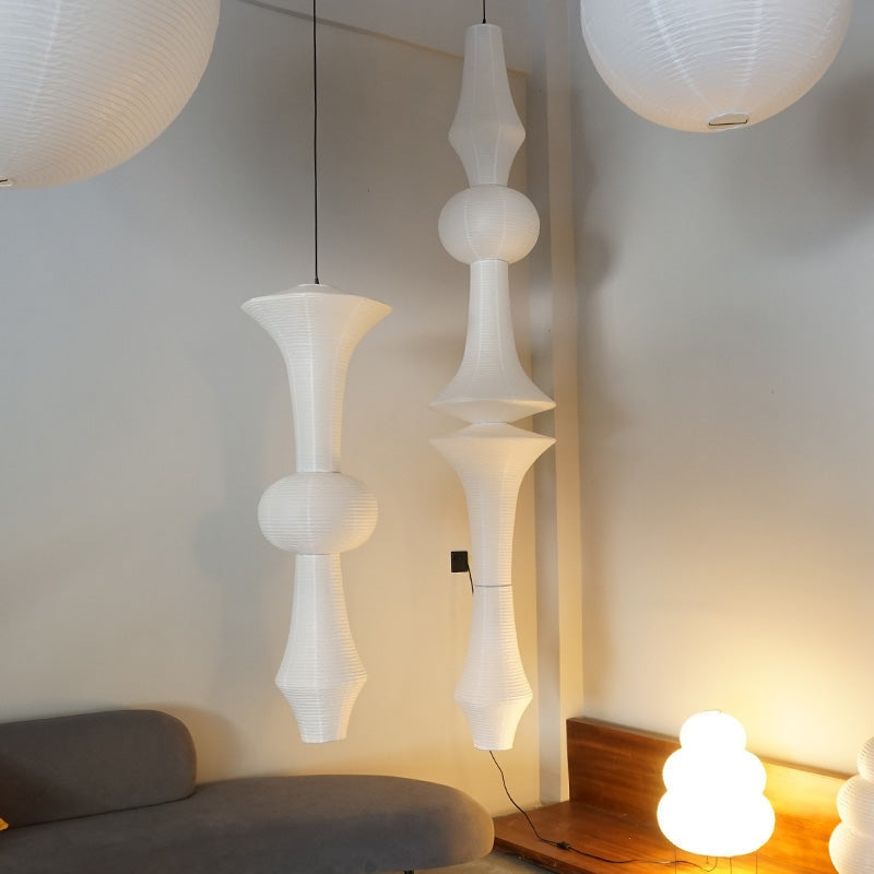 Akari Pendant Lamp | Noguchi Lanterns Rice Paper Japandi Hanging Lamps