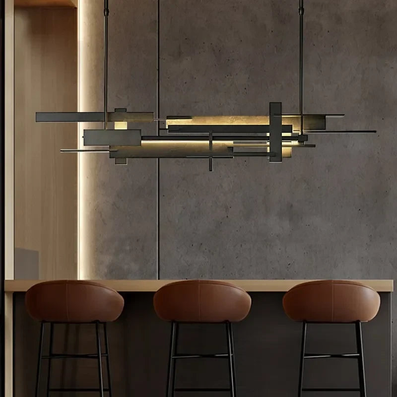 Led Chandelier – Modern Minimalist Lighting For Dining Room Kitchen Living Hall - Chandeliers