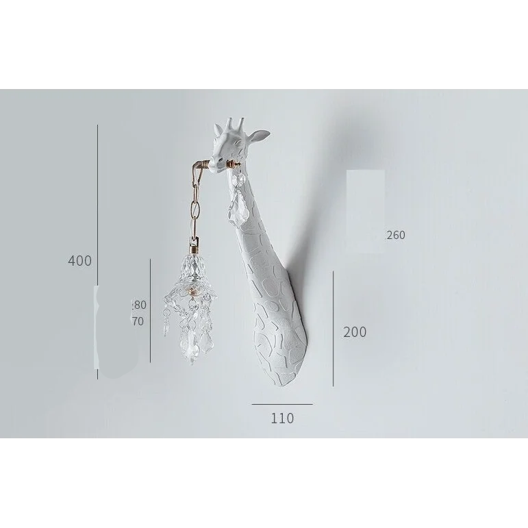 Giraffe Wall Light | Lighting Sconces | Crystal Chandelier | Unique Lamp | Casalola
