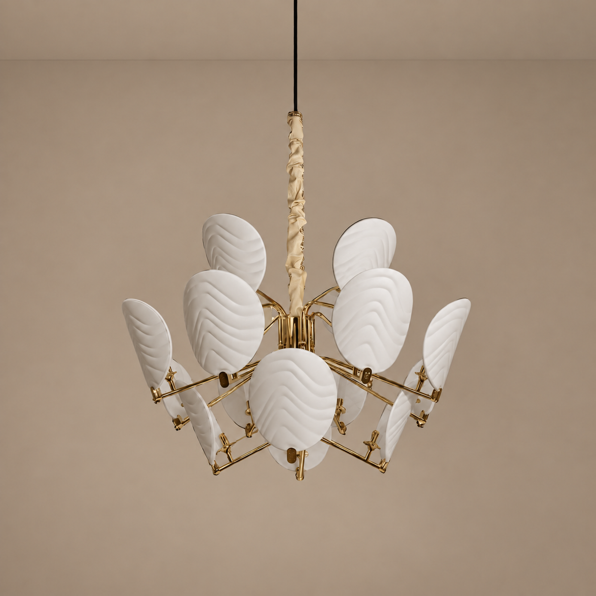 Large Chandelier - Retro Glass Bloom Casalola Lights Luxury Lamps for Interior Designers