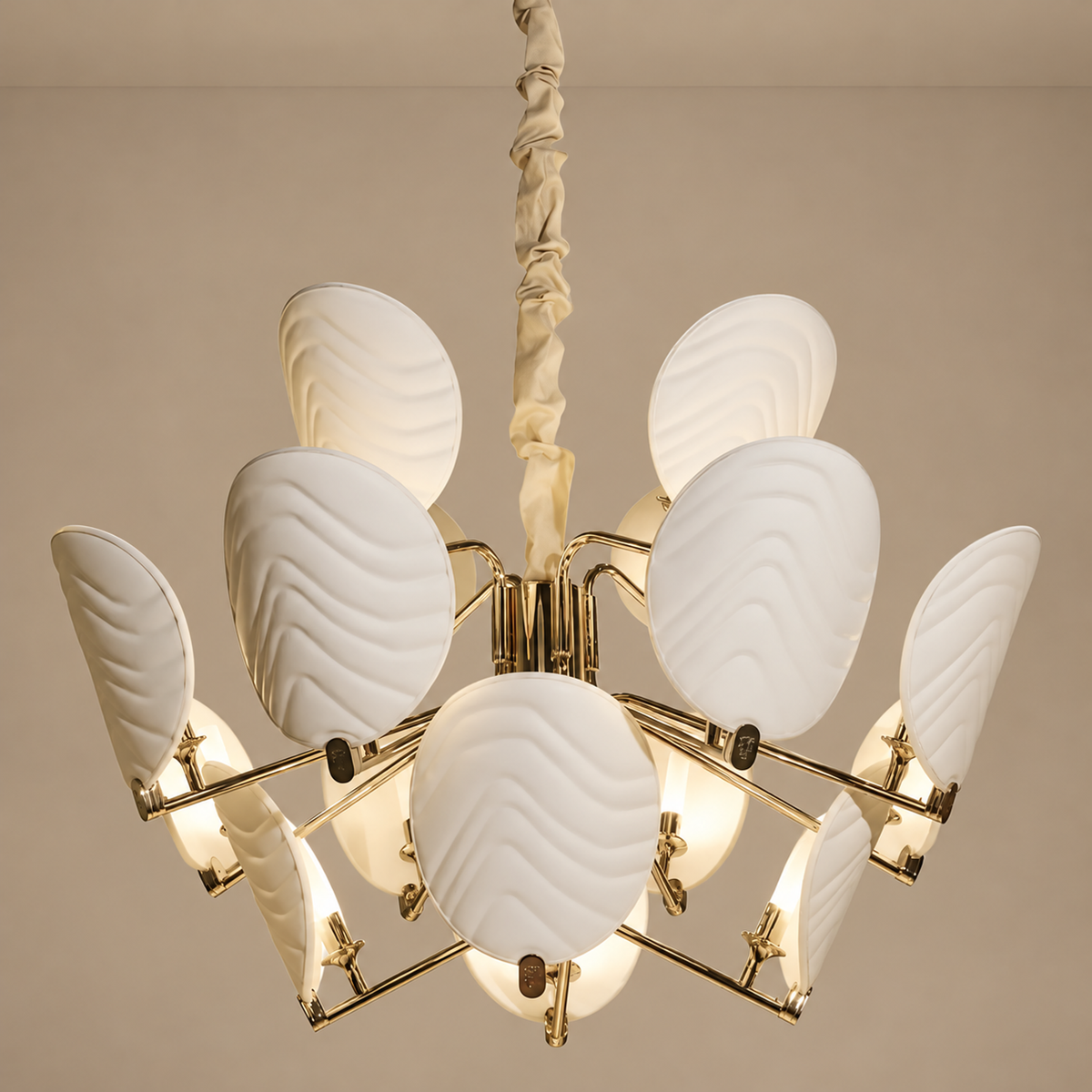 Large Chandelier - Retro Glass Bloom Casalola Lights Luxury Lamps for Interior Designers