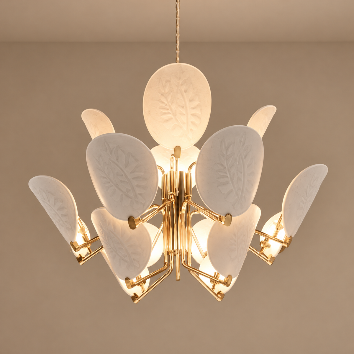 Large Chandelier - Retro Glass Bloom Casalola Lights Luxury Lamps for Interior Designers