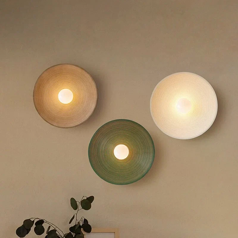 Minimalist iron sconce detail