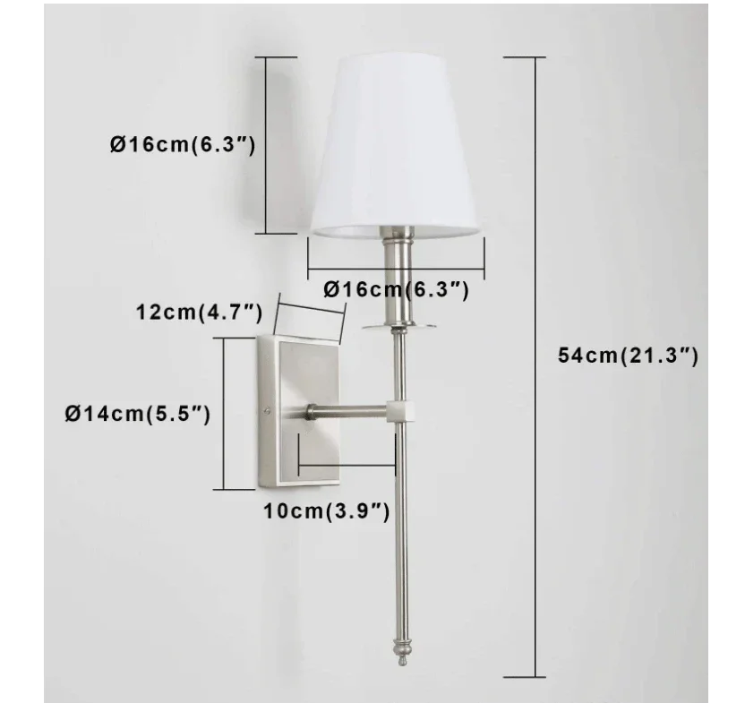 Antique Wall Sconces | Mounted Candle Sconce for Living Room Bedroom