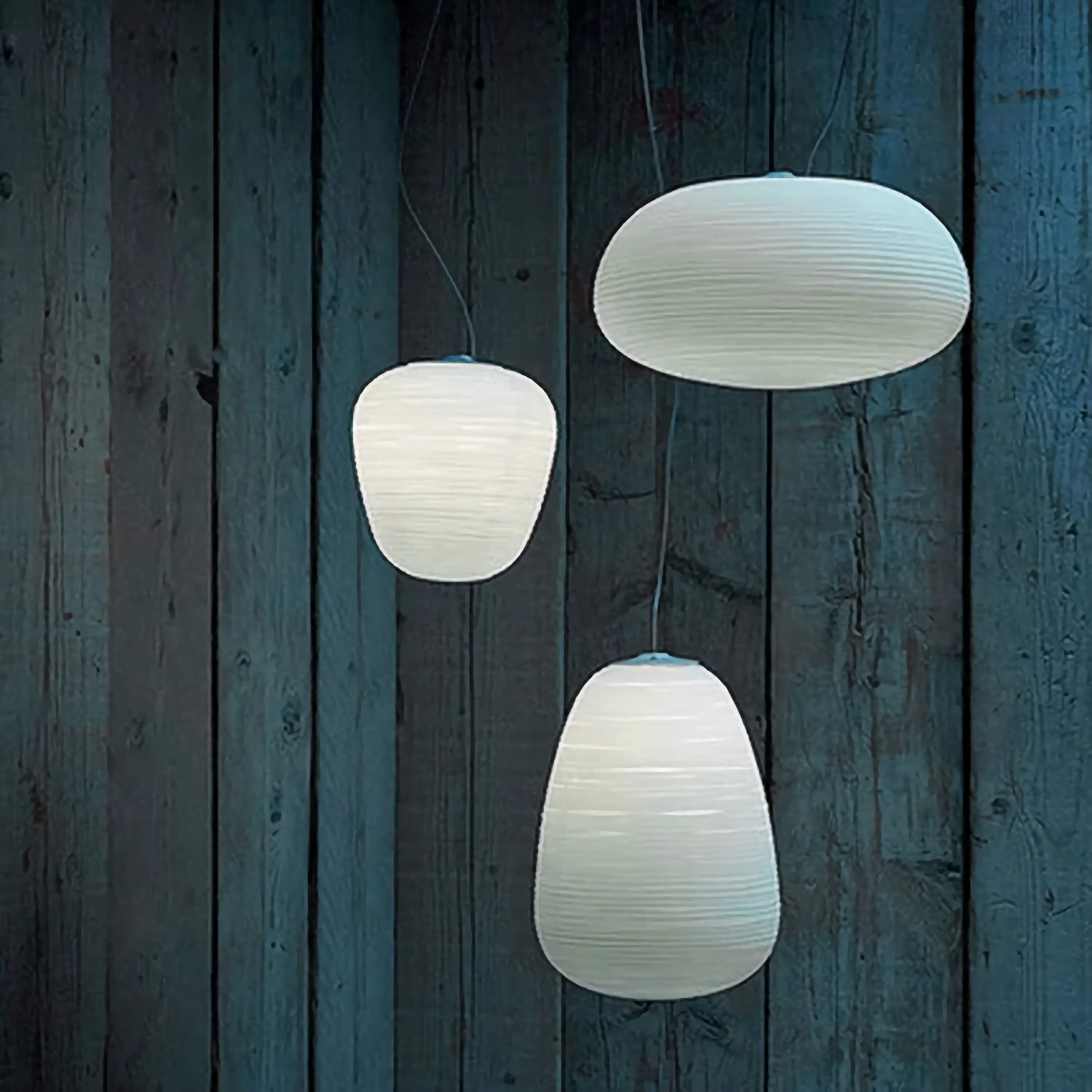 Rituals White Glass Pendant Lamp for Japandi Decor | Minimalist Hanging Light