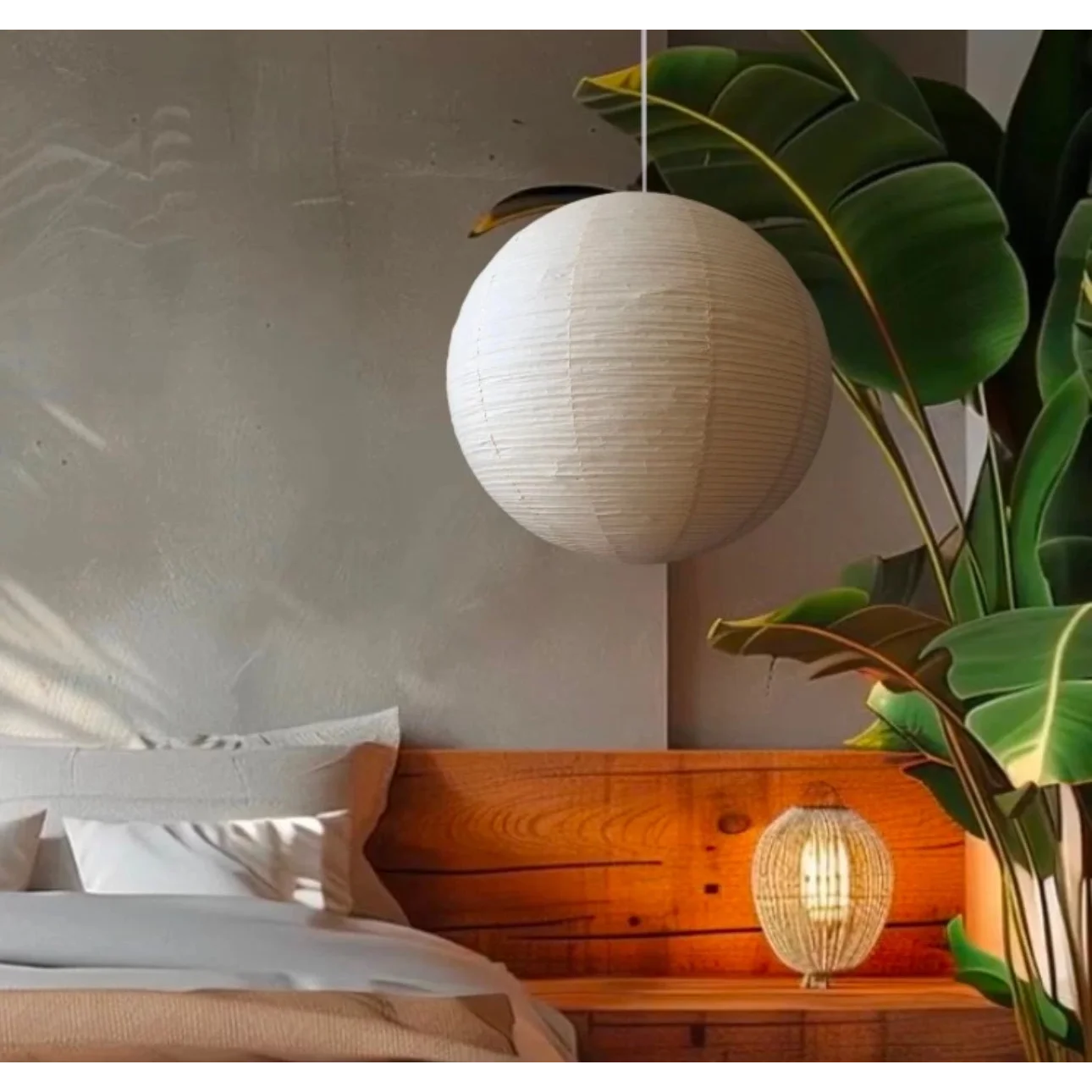 Akari Round Paper Lanterns | Noguchi Lamps | Authentic Japanese | Casalola