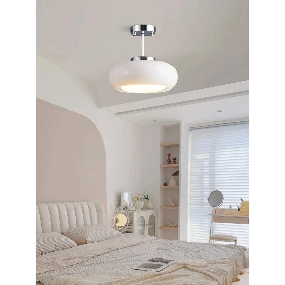 Mid-Century Modern Glass Stone Ceiling Lights for Kitchens, Dining Rooms,  and Bedrooms, image size:1000x1000
