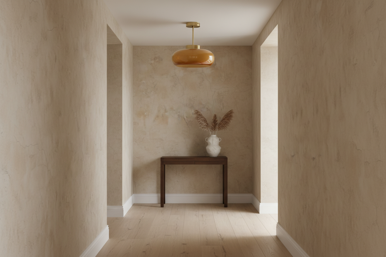 Круглый глянцевый стеклянный потолочный светильник полуподвесной | Clor025a