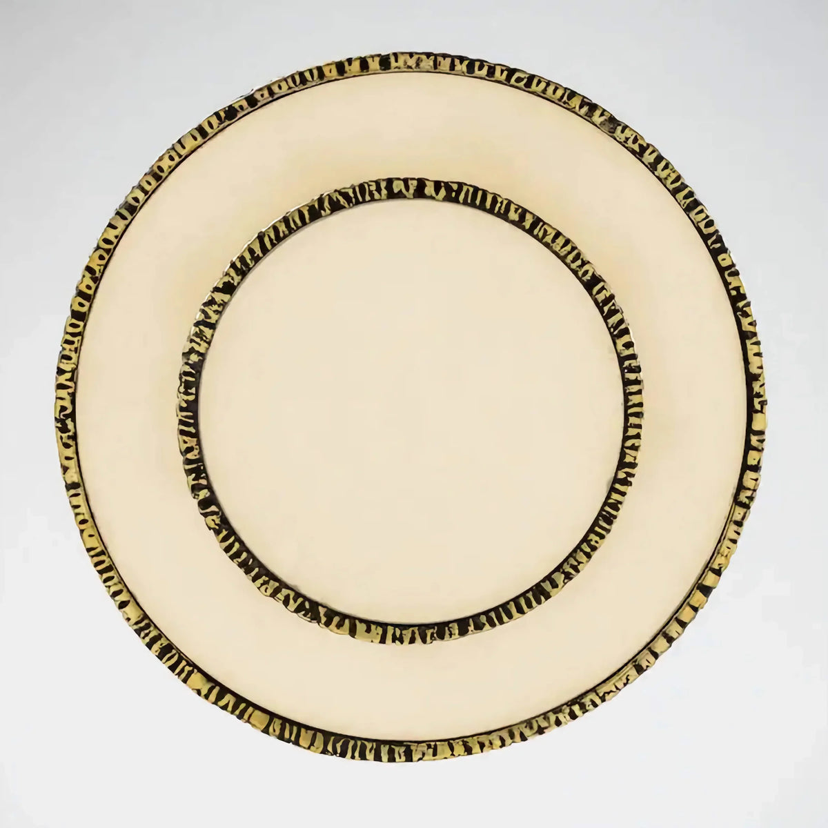 Round Alabaster & Brass Tiered Chandelier | Two-tier Stone Discs 89cm Wabi-sabi Modern Entry Casalolalights Luxury