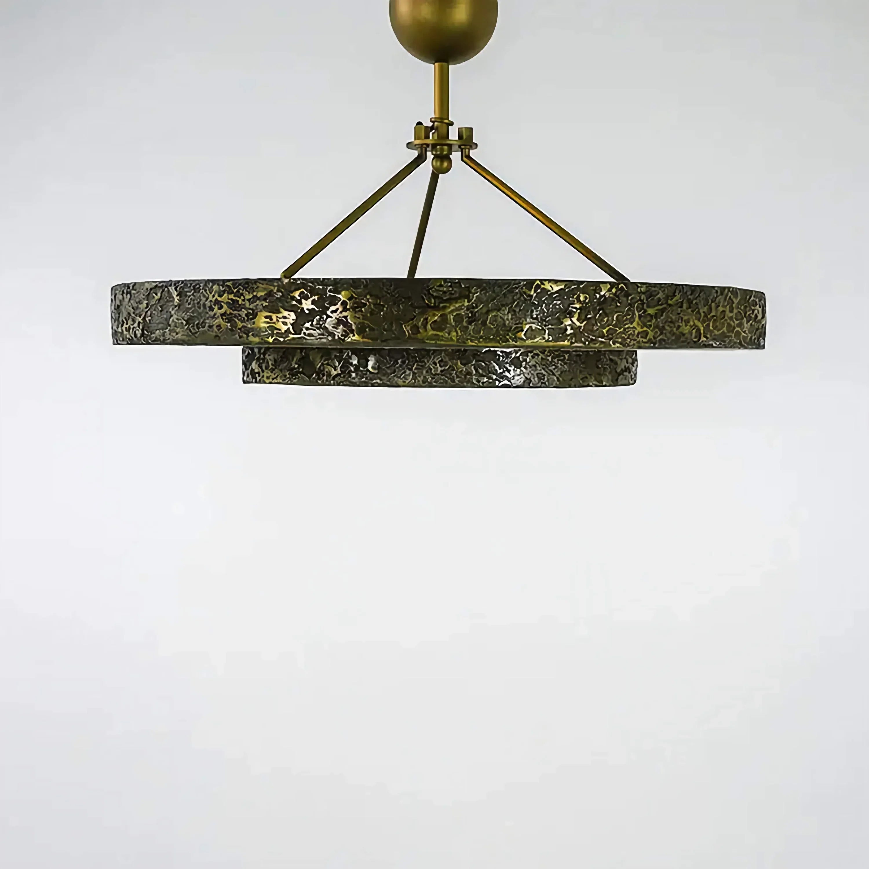 Luxury Double Marble Chandelier | Contemporary for Living Room Dining Hallway