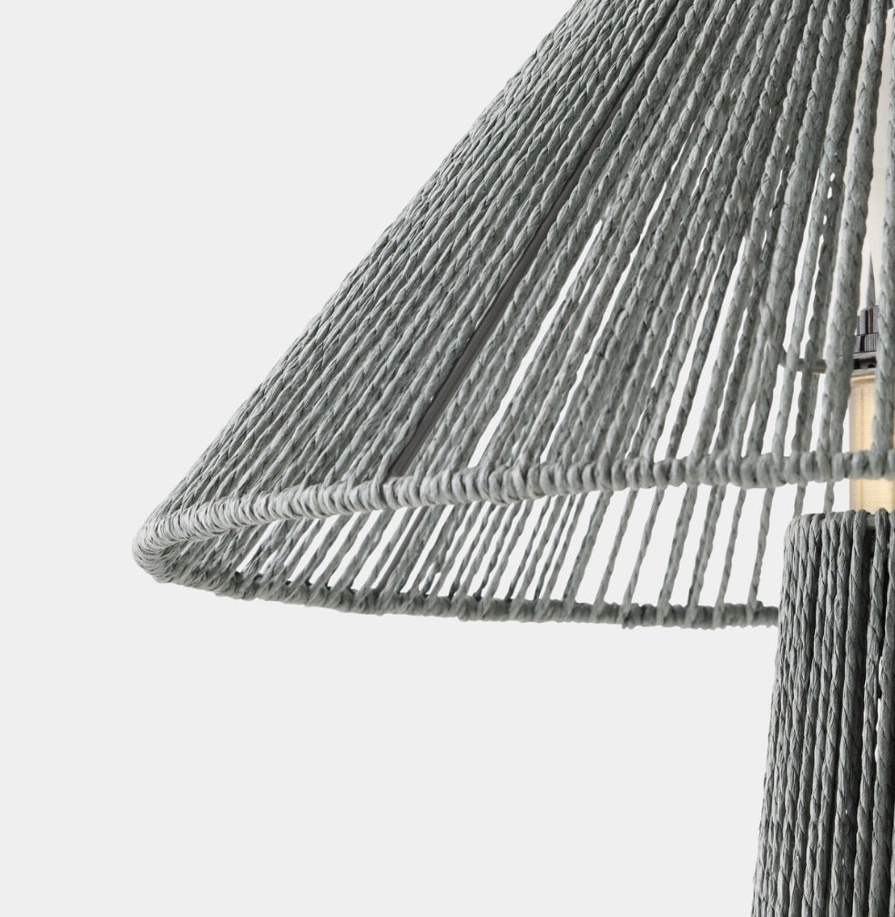 Woven Rope Table Lamp | Bedside Lighting | Living Room Accent Light Casalolalights Luxury Lamps for Interior Designers