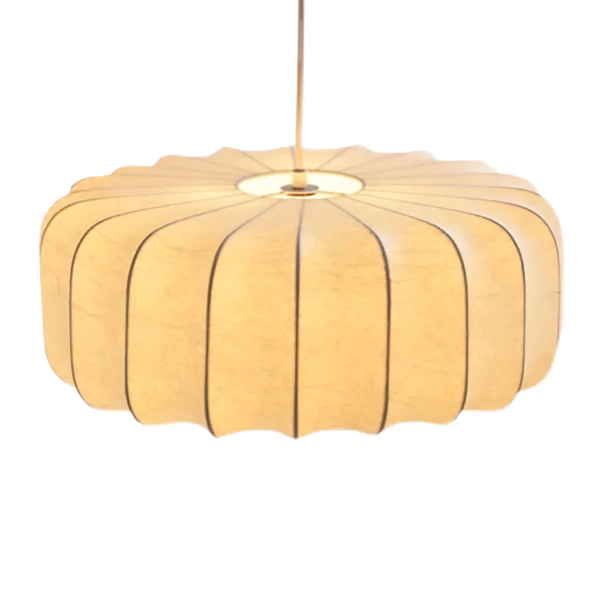 Silk Pendant Light | Hand-knitted Drum Shade Lamp Minimalist Dining Room Living & Bedroom Casalolalights Luxury Lamps