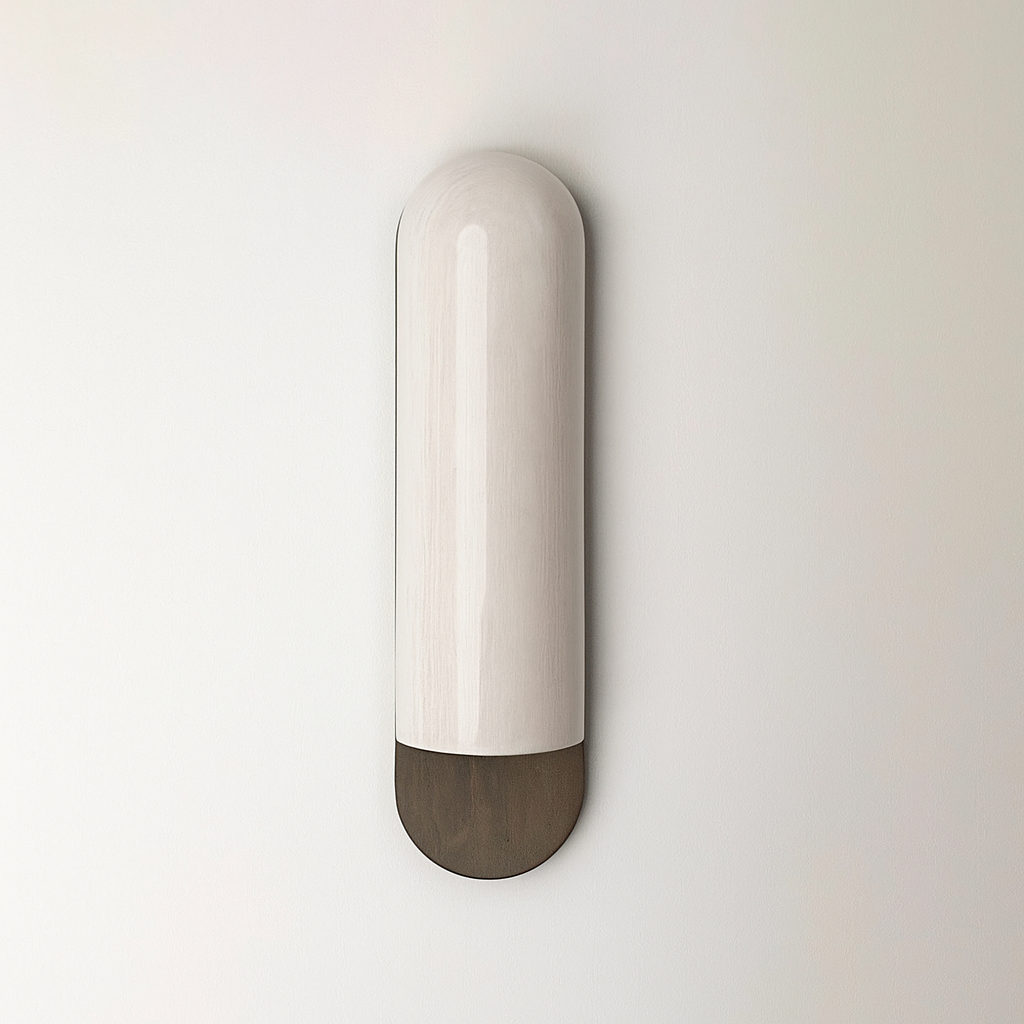 Crackle Ceramic Wall Sconce | Capsule Ivory-glaze & Bronze 45cm Wabi-sabi Hallway Bedside Casalolalights Luxury Lamps