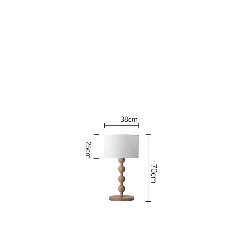 Wood Floor Lamp | Japandi Linen Shade Table or Scandinavian Minimalist Bedroom & Living Room Casalolalights Luxury