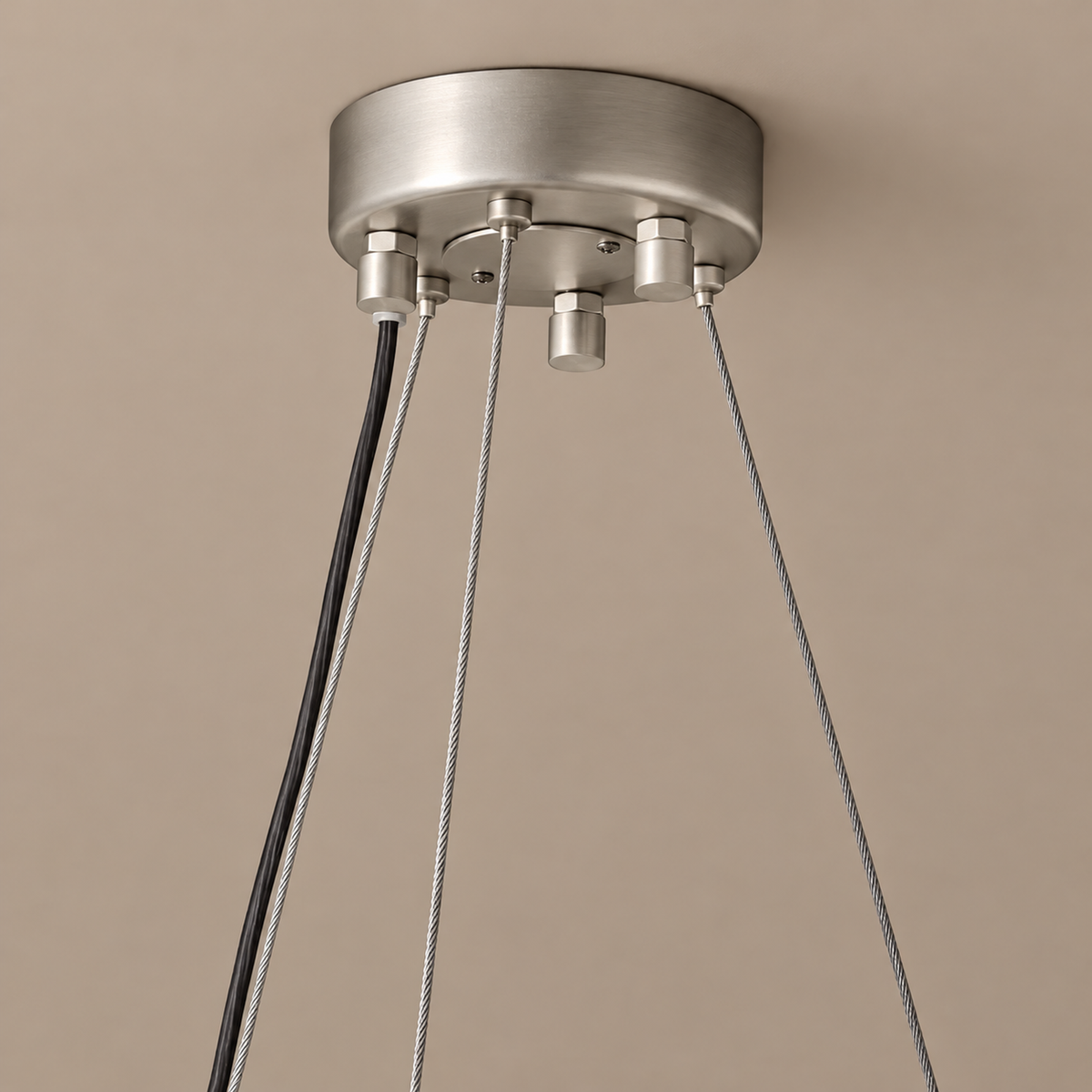 LAMPADARIO IN CRISTALLO FUMÉ | CLSC0951