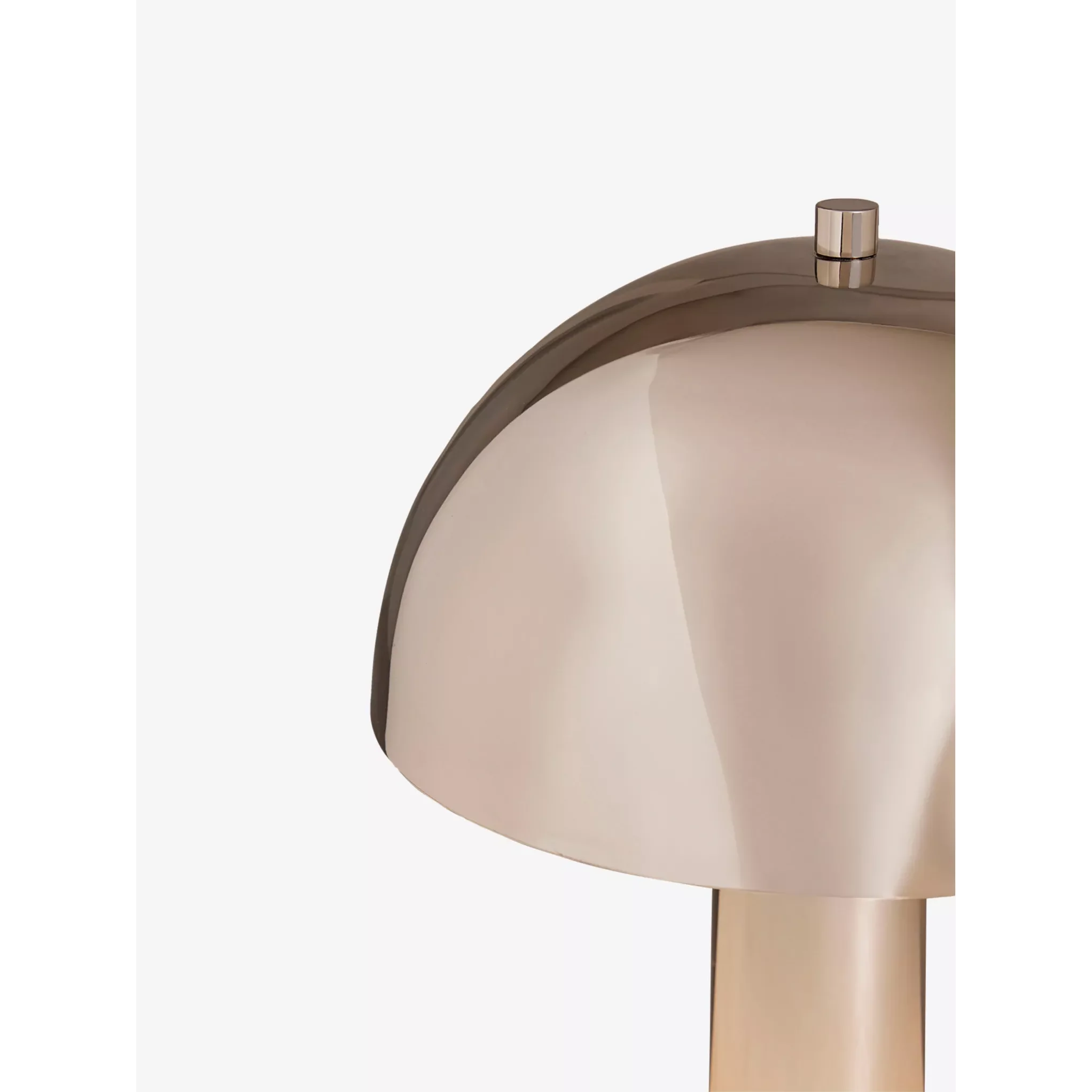 Striped Marble Base Table Lamp | Chrome Dome Bauhaus