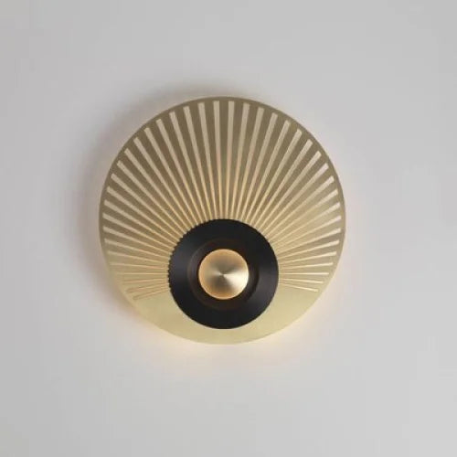 Metal Disc Wall Lamp | Light Sconces | Mid Century Modern Lighting for Corridor Bedside Living Room