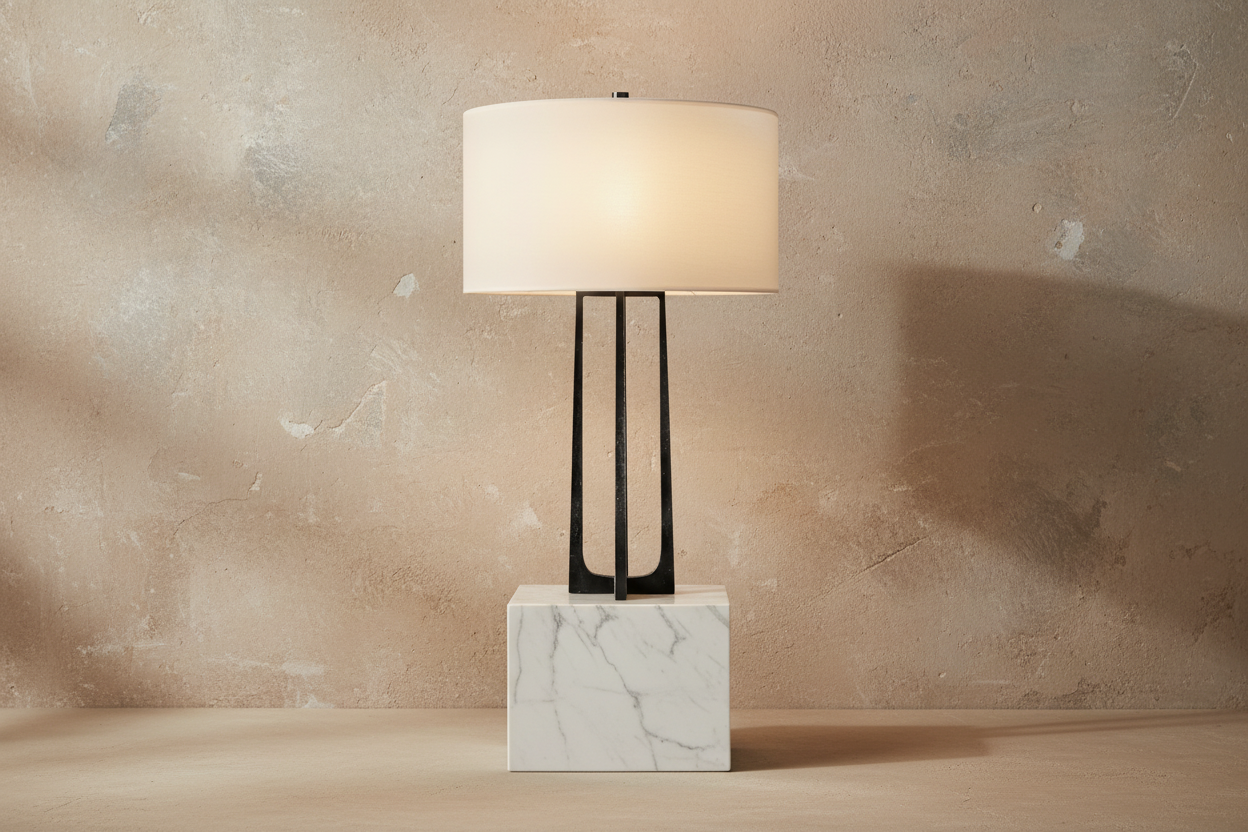 Brass Black Table Lamp | Modern Luxury Designer Tall Bedside for Living Room High-end Interiors Lighting Casalolalights