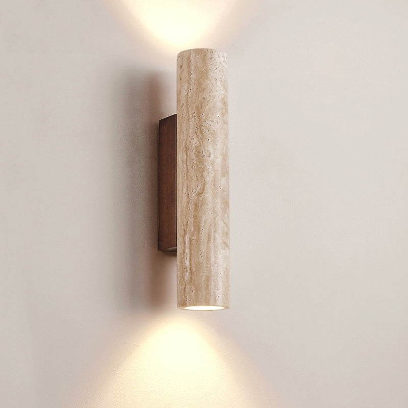 Marble Wall Sconces | Warm Minimalist Light Taupe Casalola - Lamps