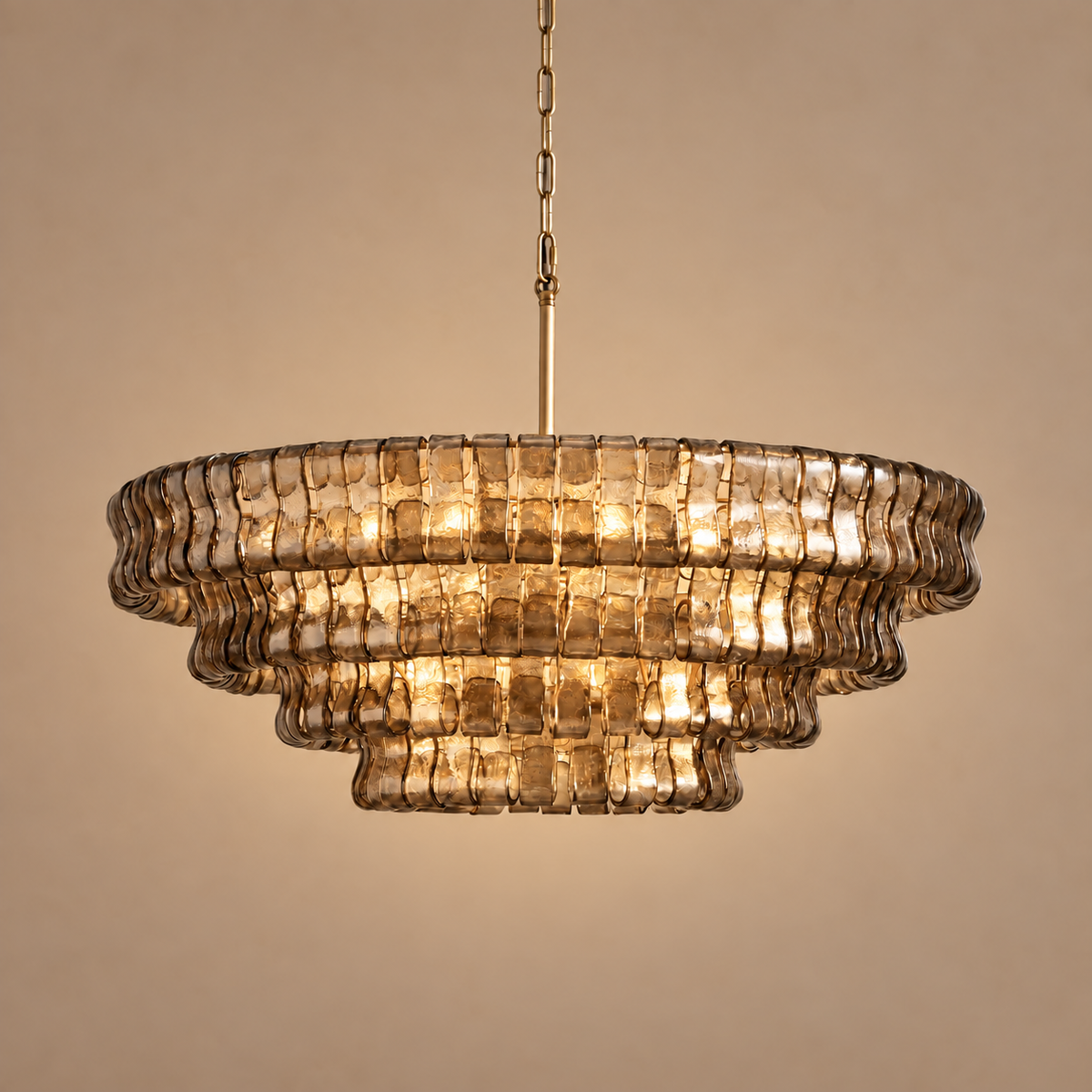 Glass Candelabra Chandelier Brass or Black | 6 12 Light Entrance Hall Stairwell Custom Chain Casalola Lights Luxury