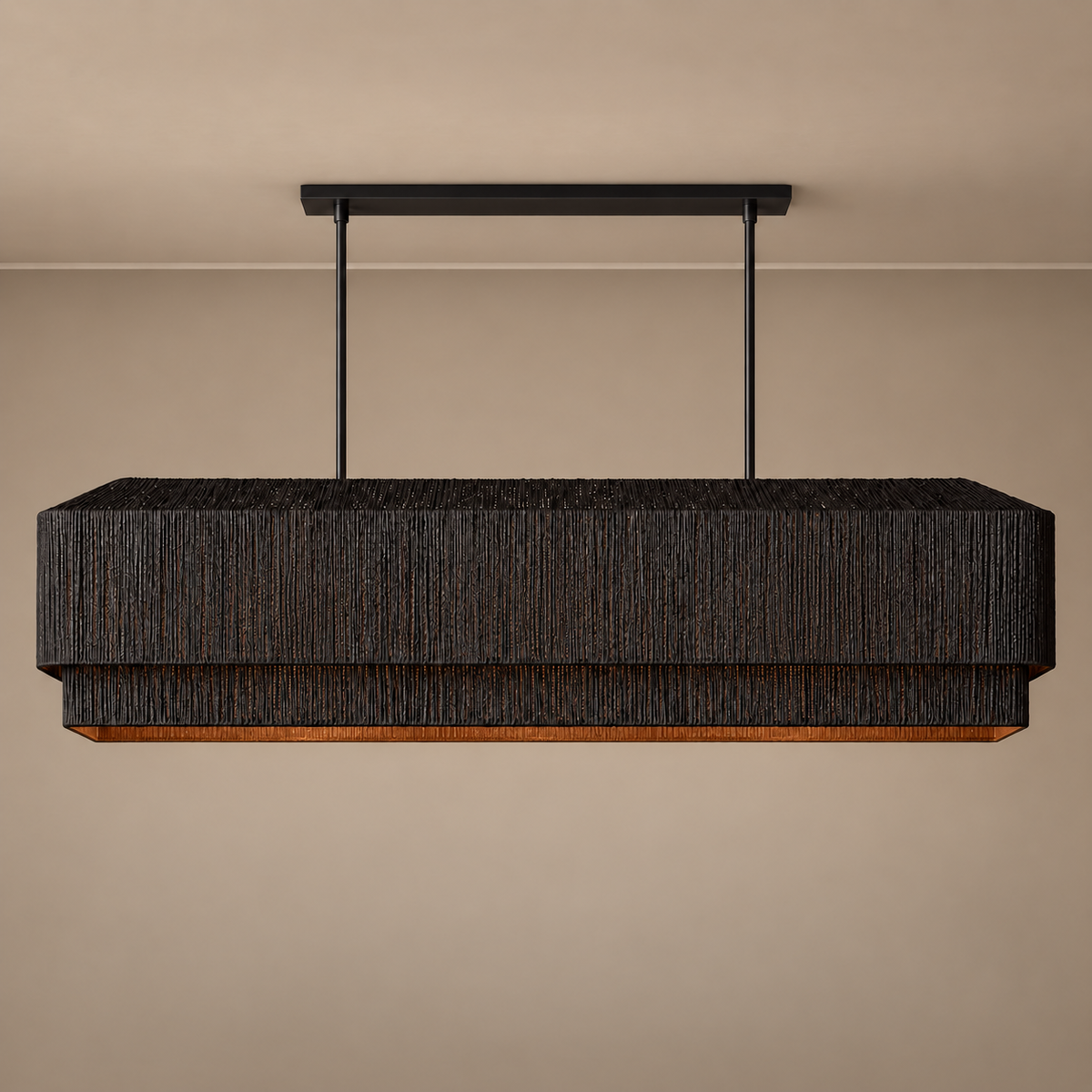 Die Salma Linear Pendelleuchte