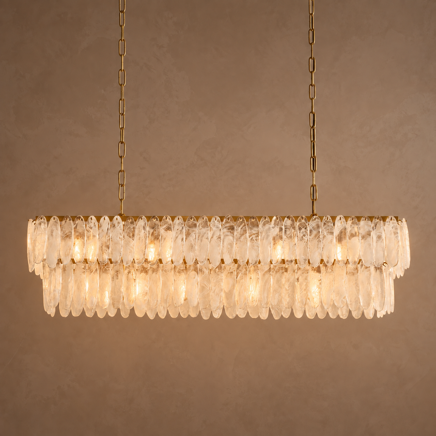 The Vela Linear Chandelier