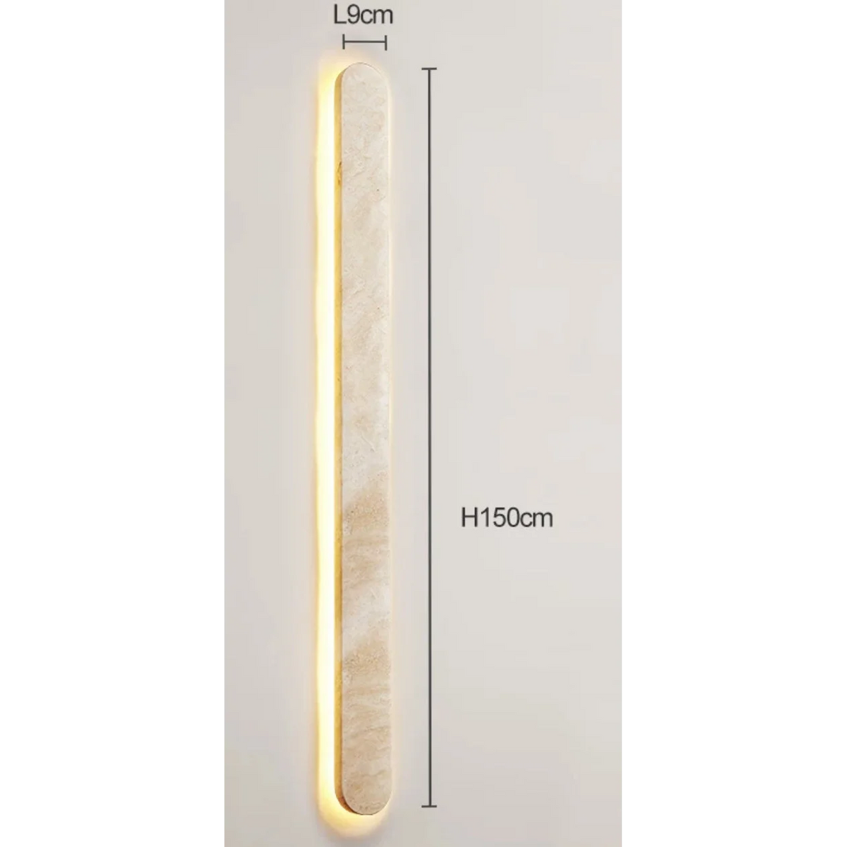 Travertine Outdoor Wall Light | Natural Stone Ip65 Waterproof Led Sconce Bathroom Patio & Balcony Casalolalights Luxury