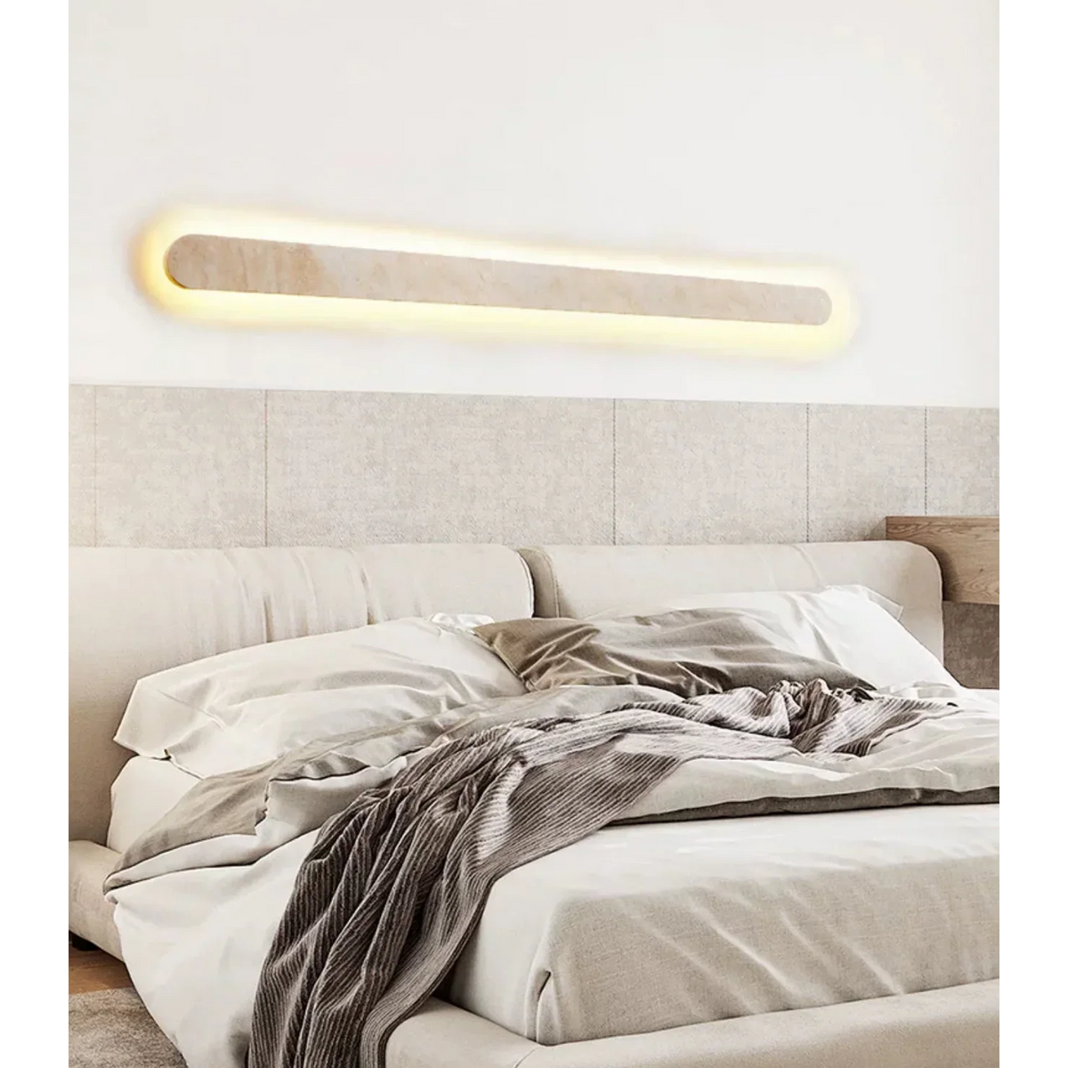 Travertine Outdoor Wall Light | Natural Stone Ip65 Waterproof Led Sconce Bathroom Patio & Balcony Casalolalights Luxury