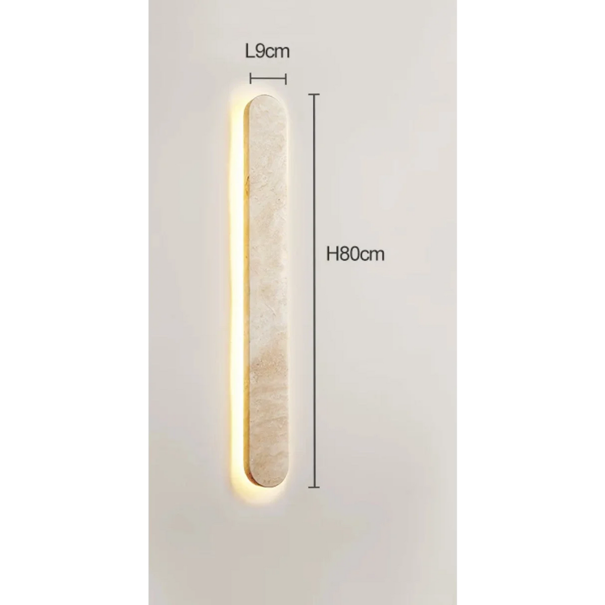Travertine Outdoor Wall Light | Natural Stone Ip65 Waterproof Led Sconce Bathroom Patio & Balcony Casalolalights Luxury