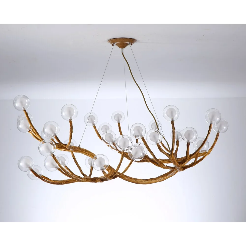 Tree Branch Ceiling Light Fixtures | Chandelier Light For Rustic ...