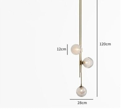 Trilogy Pendant Lighting For Bedroom | Bedside Hanging Lamps | Casalola - Lamps