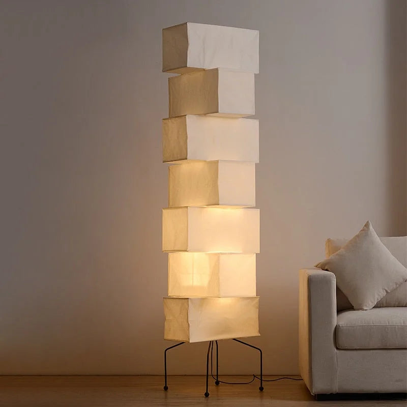 Isamu Noguchi Akari Light Sculpture Model Uf4-l10 Isamu Noguchi Akari Light Sculpture Model Uf4-l10
