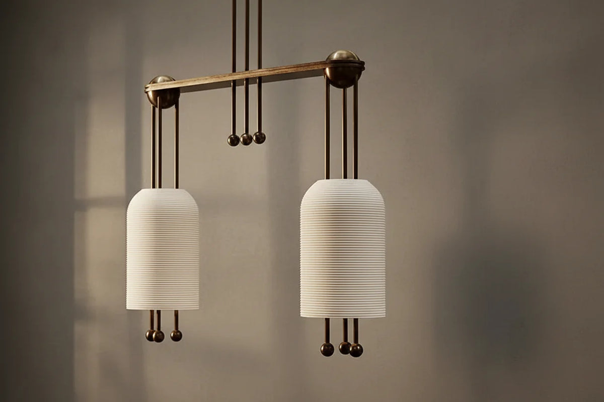 MOSAZNÁ SOCHAŘSKÁ STOJACÍ LAMPA | CLAPPARA931