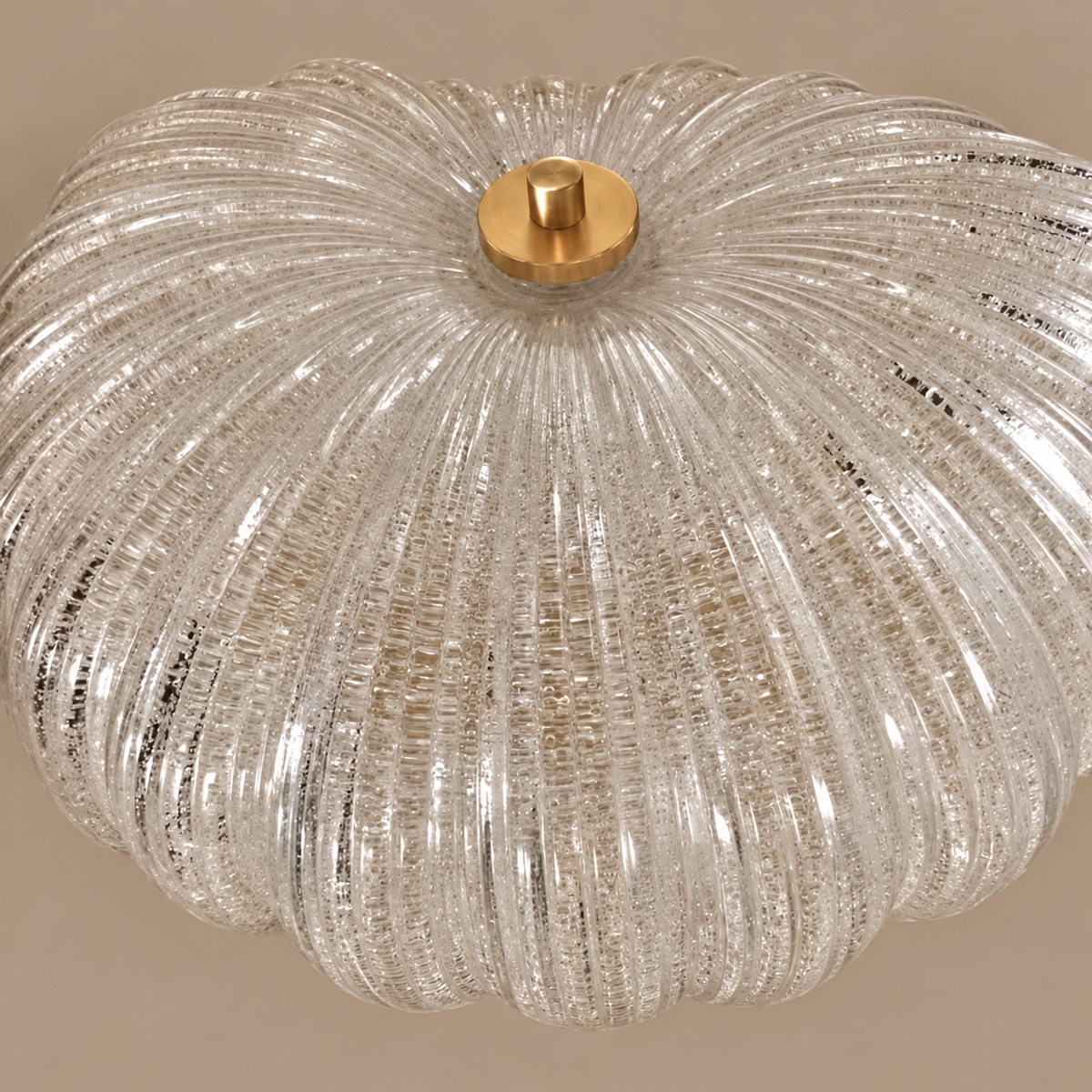 Flush Mount Lighting - Flower Glass & Brass for Low Ceilings Casalola Lights Luxury Lamps Interior Designers