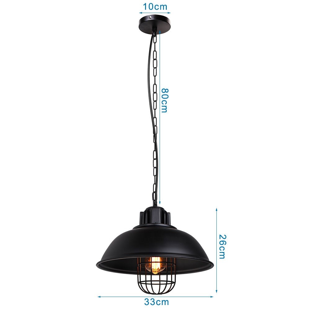 Vintage Pendant Lamps | Bronze Industrial Metal Single Lights | Casalola - Lamps