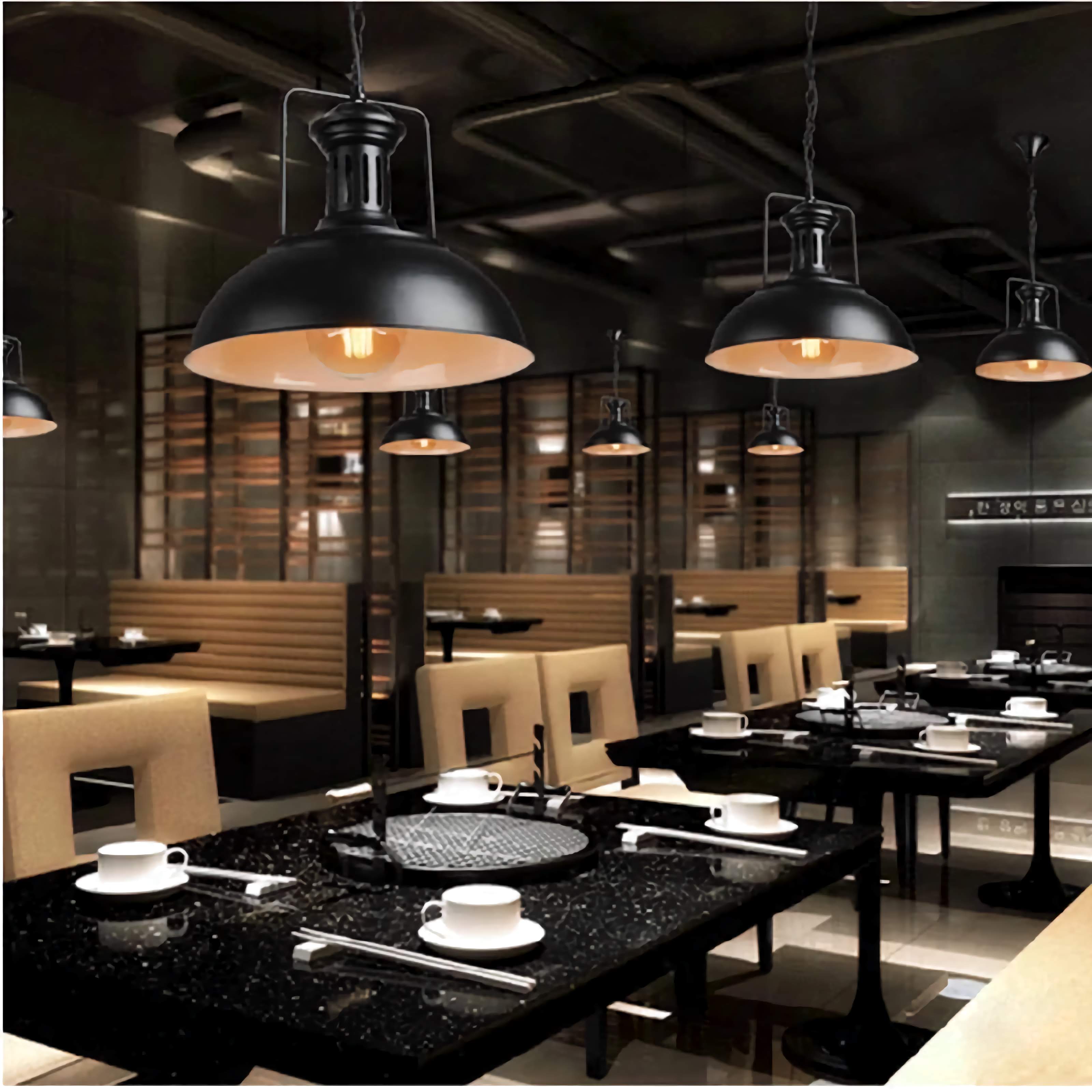 Vintage Industrial Metal Single Pendant Lights