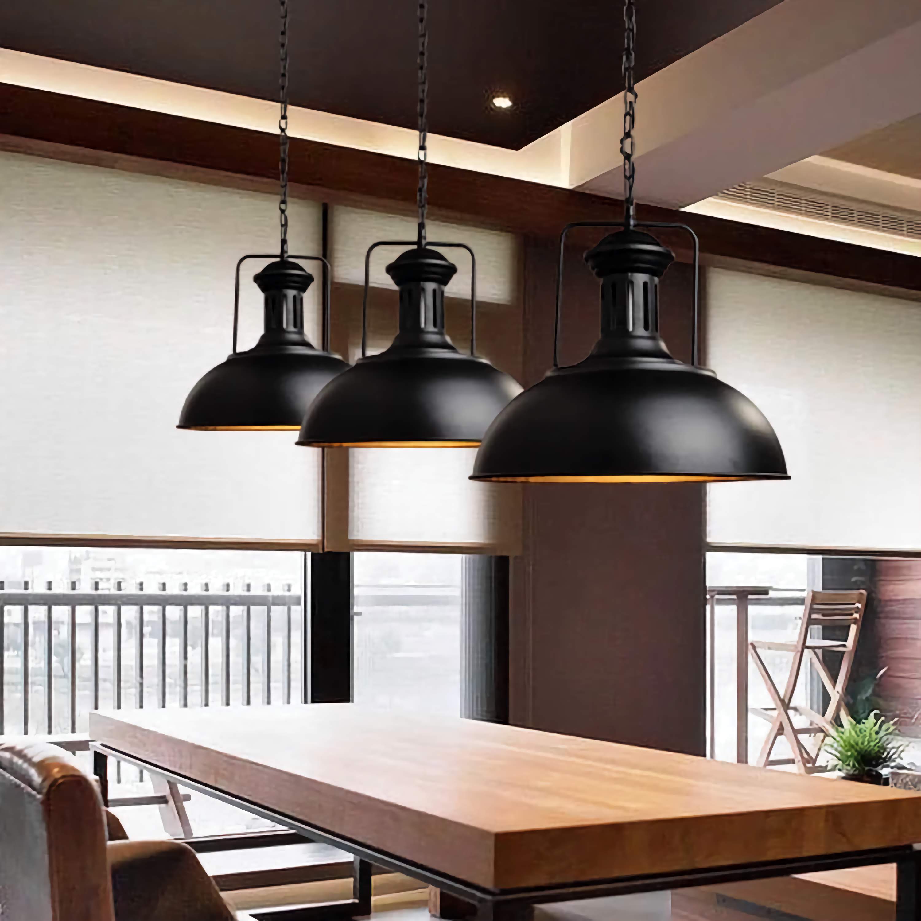 Vintage Industrial Metal Single Pendant Lights