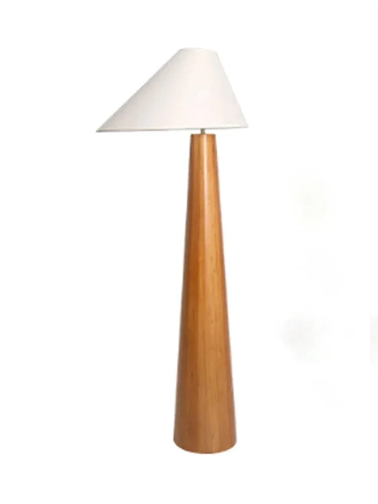 Vintage Solid Wood Floor Lamp For Living Room Bedroom Japandi Lamps - Minimalist