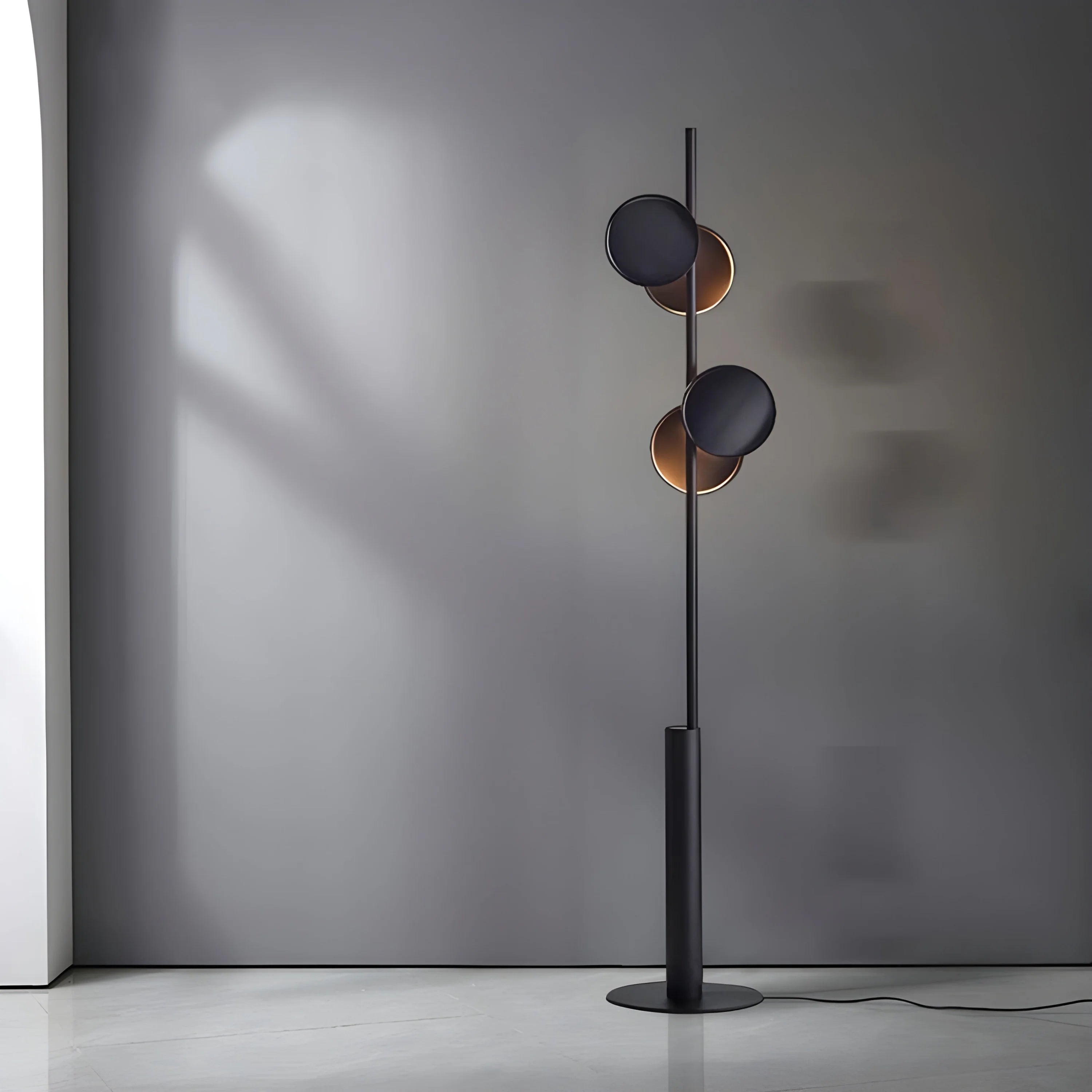 Modern Floor Lamp | Multi Light | Black | Casalola