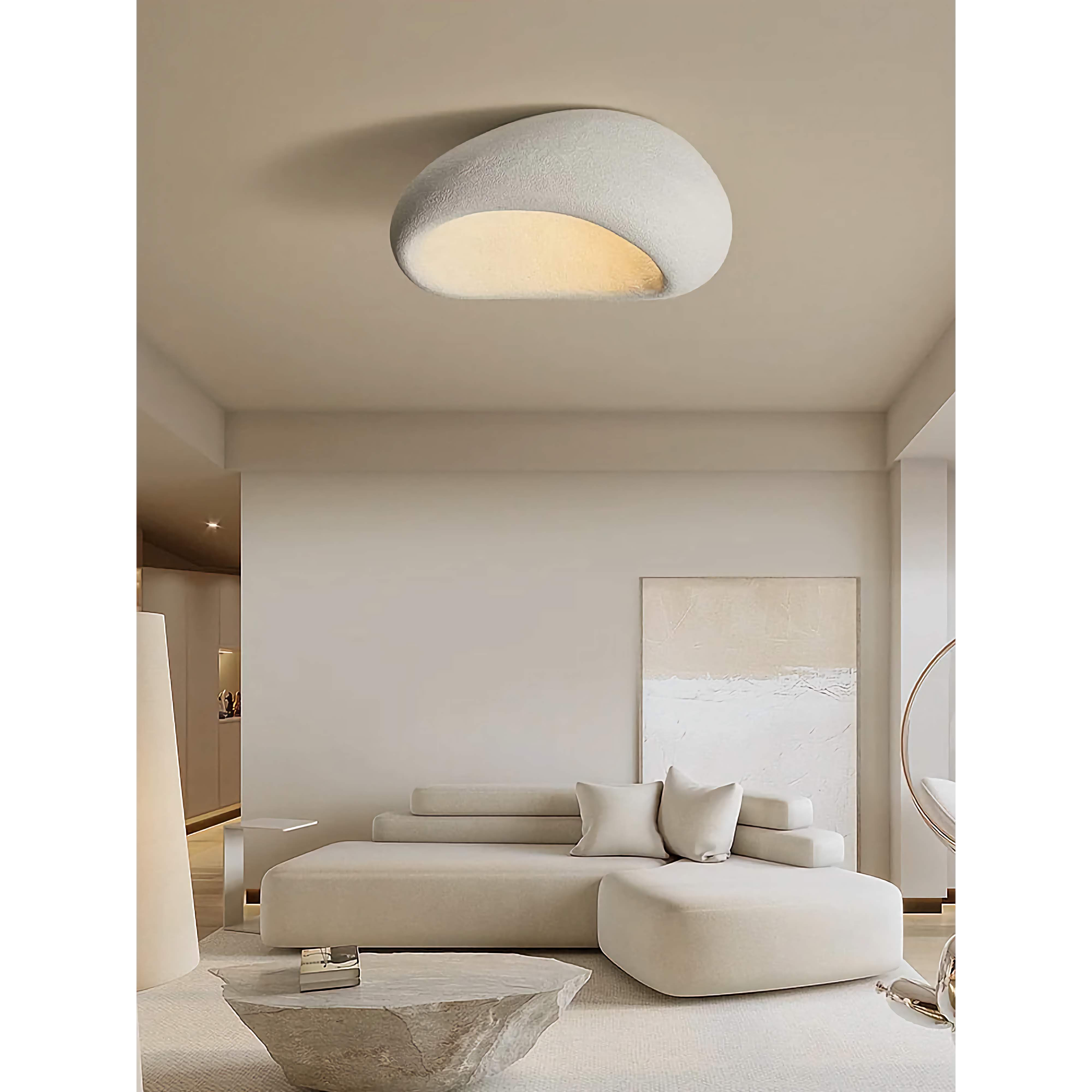 Ceiling Light Fixtures | Wabi-sabi Lamp | Flush Mount Ceiling Light |  Casalola, image size:4000x4000