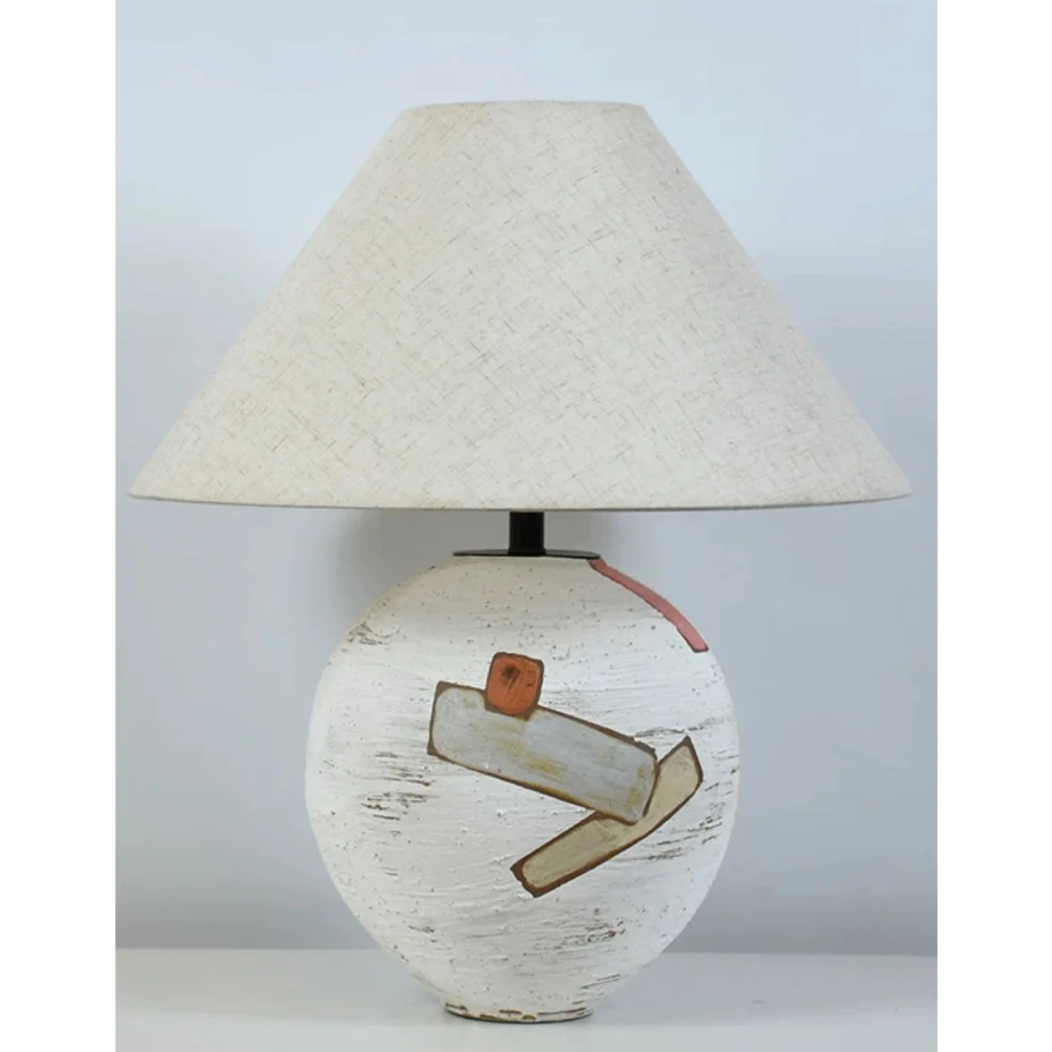Ceramic Table Lamp 49cm | Wabi-sabi Frosted Japandi Minimalist Bedroom & Living Casalolalights Luxury Lamps