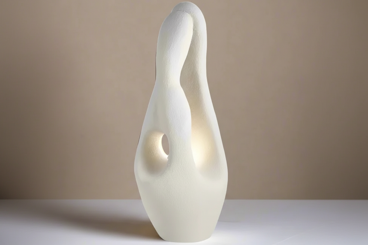 Wabi-sabi Floor Lamp 130cm | Sculptural Organic Resin Standing Minimalist Living Room & Bedroom Casalolalights Luxury
